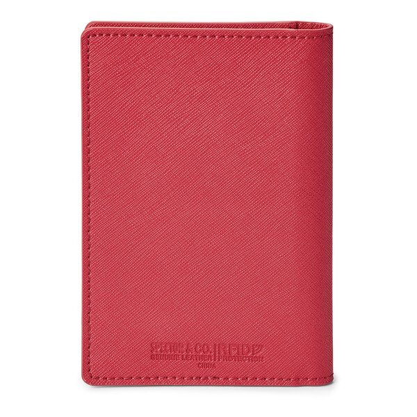 Toscano Genuine Leather RFID Booklet Passport Holder
