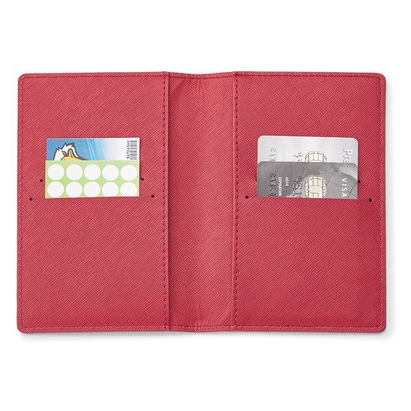 Toscano Genuine Leather RFID Booklet Passport Holder
