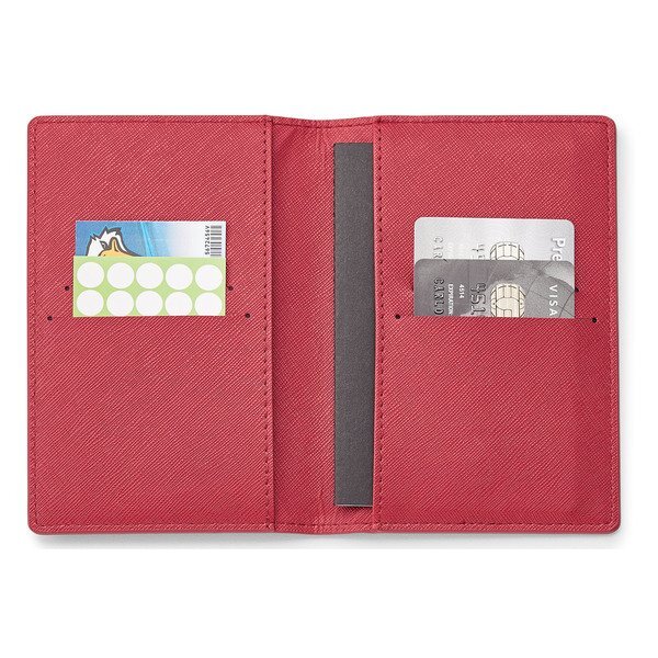 Toscano Genuine Leather RFID Booklet Passport Holder