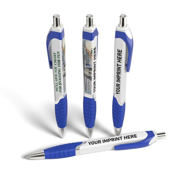 Squared Tropical Financial Design Retractable Pen