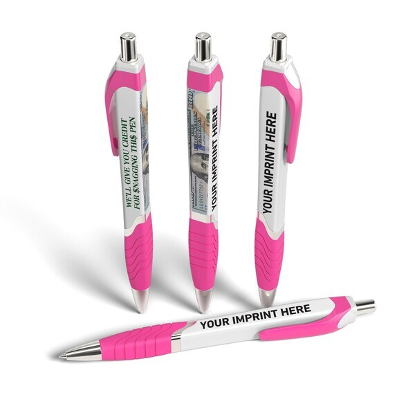Squared Tropical Financial Design Retractable Pen