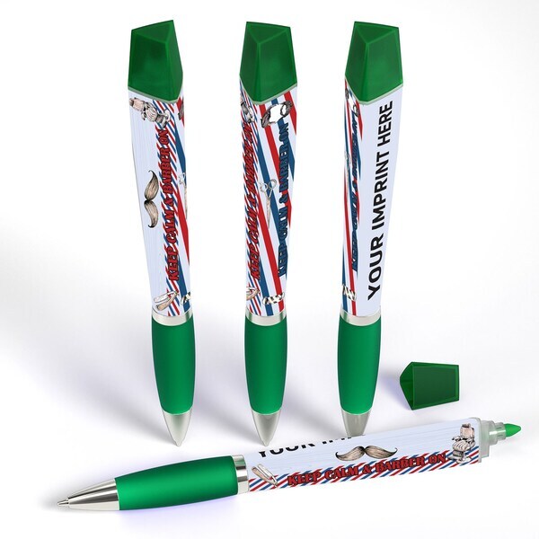 Hair Care Design Square Pen™ With Highlighter