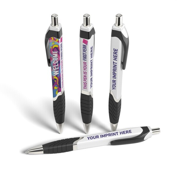 Squared Tropical Onboarding Design Retractable Pen