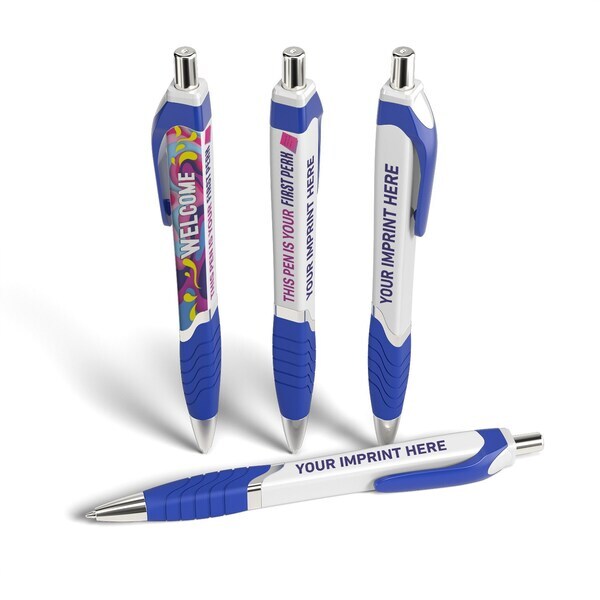 Squared Tropical Onboarding Design Retractable Pen