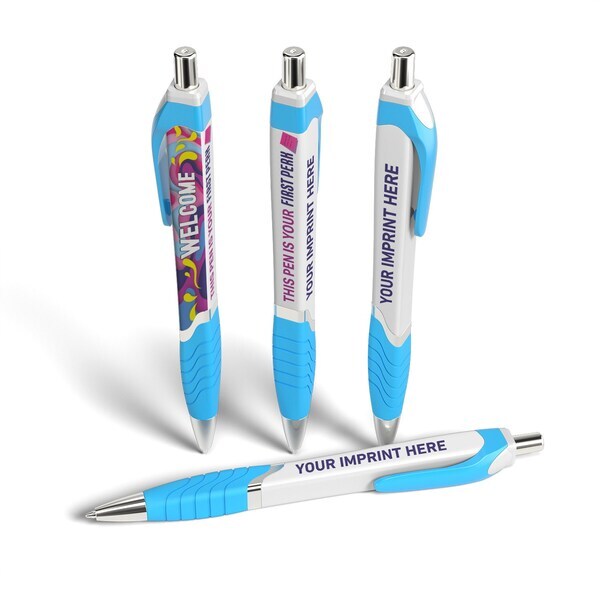 Squared Tropical Onboarding Design Retractable Pen