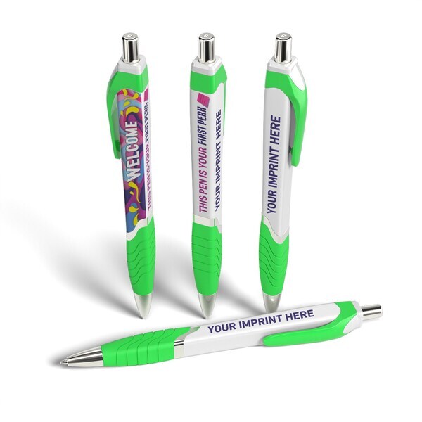 Squared Tropical Onboarding Design Retractable Pen