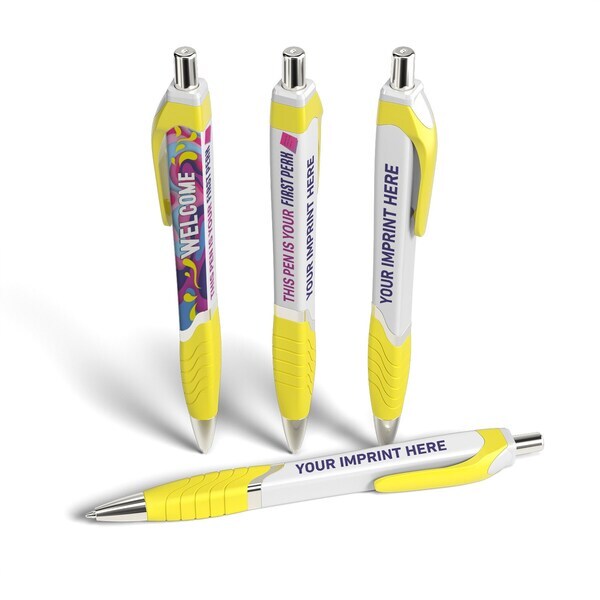 Squared Tropical Onboarding Design Retractable Pen