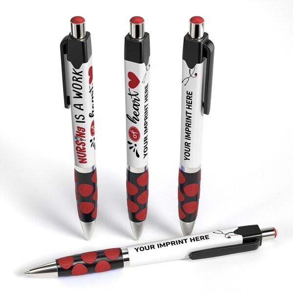 Squared Madeline Healthcare Design Retractable Pen