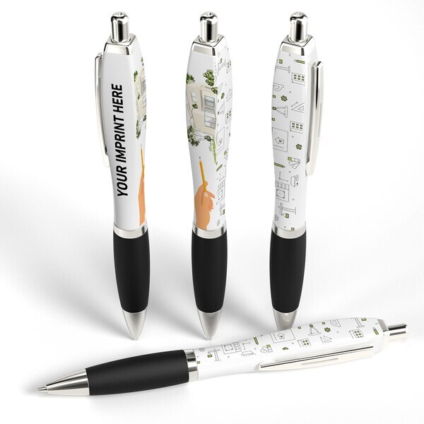 Squared Basset Occupations Design Click Pen