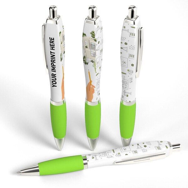 Squared Basset Occupations Design Click Pen