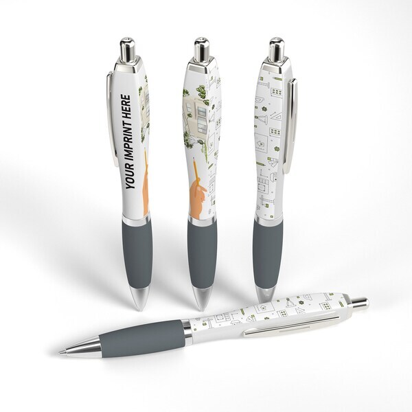 Squared Basset Occupations Design Click Pen