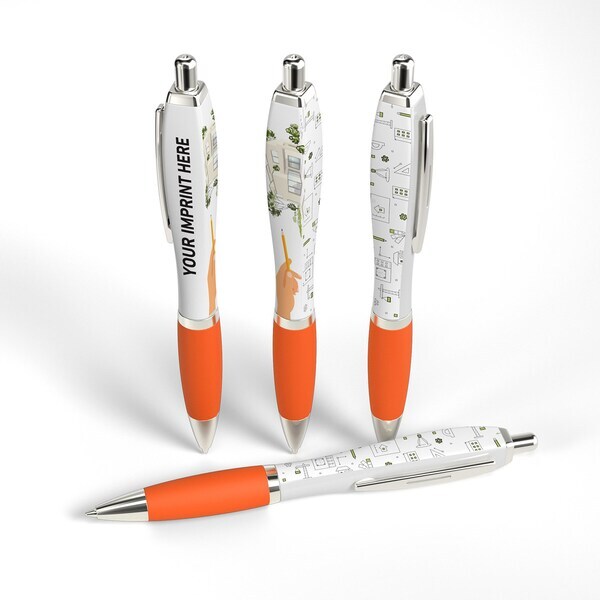 Squared Basset Occupations Design Click Pen