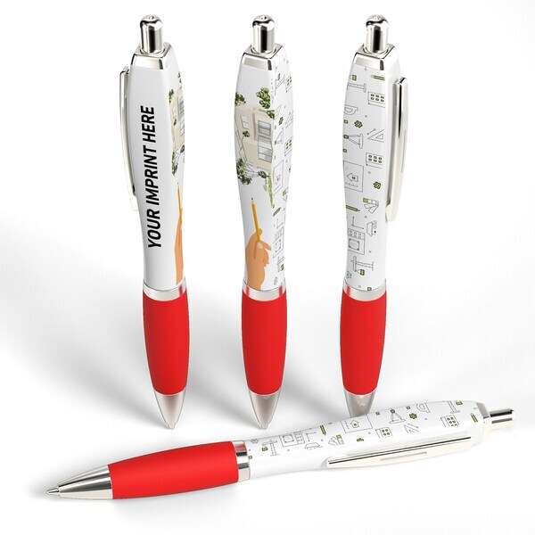Squared Basset Occupations Design Click Pen
