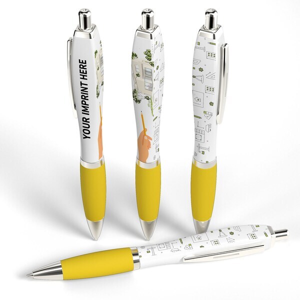 Squared Basset Occupations Design Click Pen