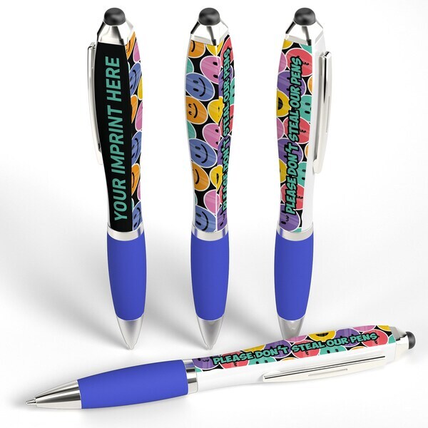 Squared iBasset Sayings Design Twist Pen