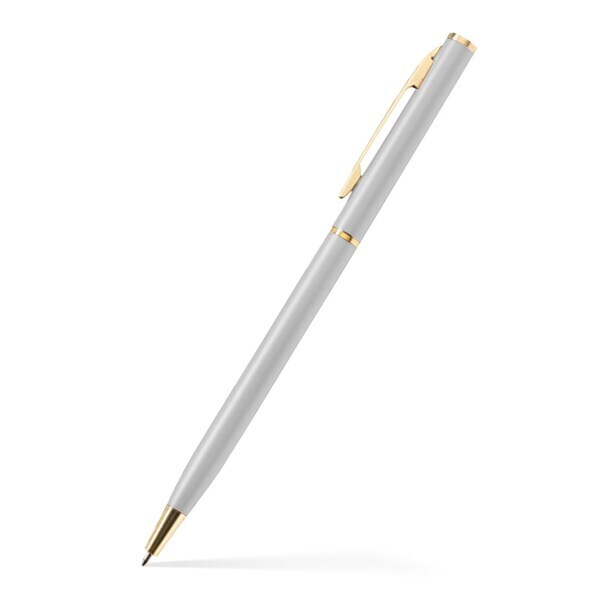 Slim Metal Gold Twist Pen