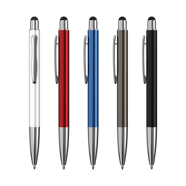 Top Notch Metallic Stylus Ballpoint Pen