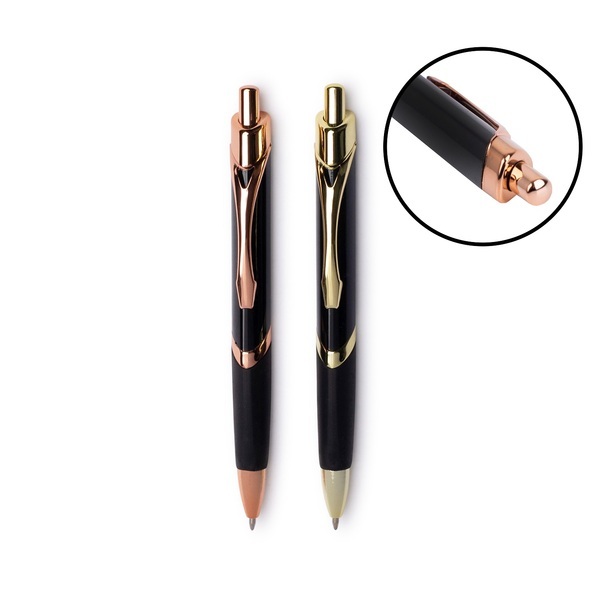 Tri Sided Metal Retractable Pen