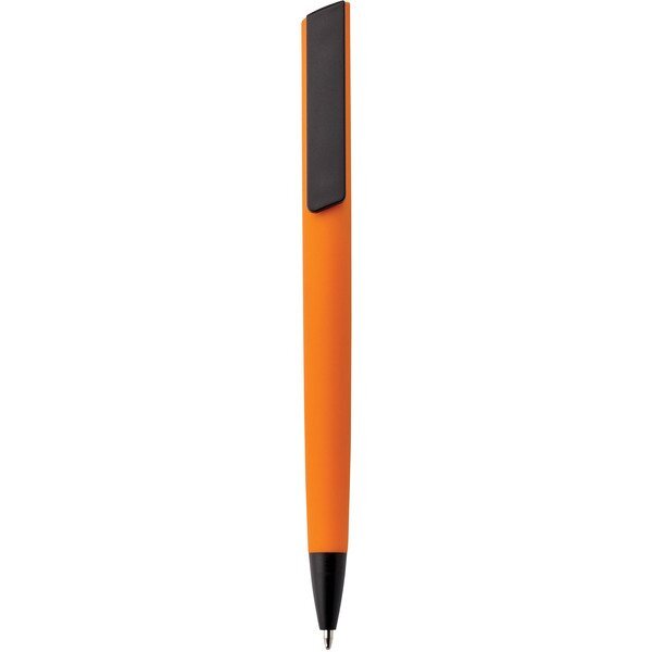 Donald Rubberized Barrel Ballpoint Pen