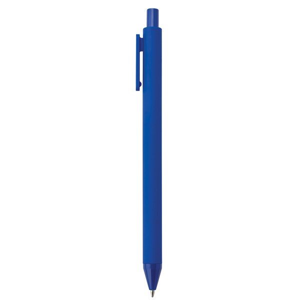 Alix Rubberized Barrel Ballpoint Pen
