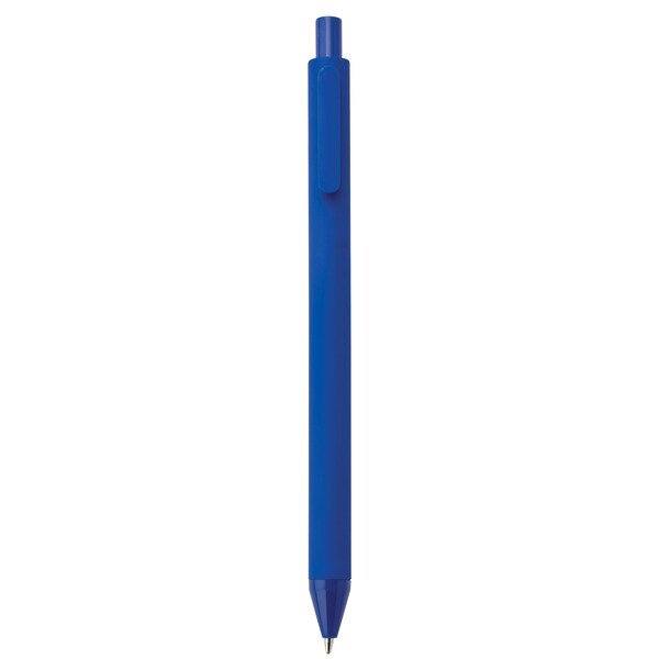Alix Rubberized Barrel Ballpoint Pen