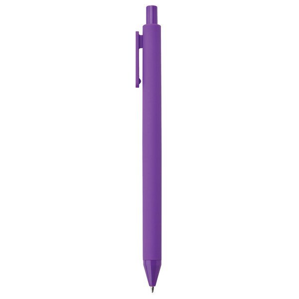 Alix Rubberized Barrel Ballpoint Pen