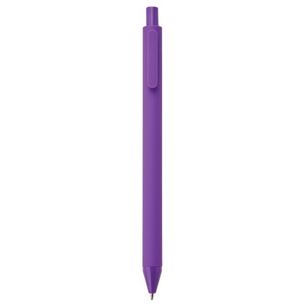 Alix Rubberized Barrel Ballpoint Pen
