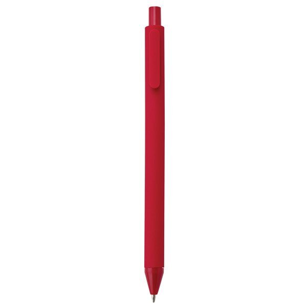 Alix Rubberized Barrel Ballpoint Pen
