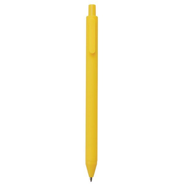 Alix Rubberized Barrel Ballpoint Pen