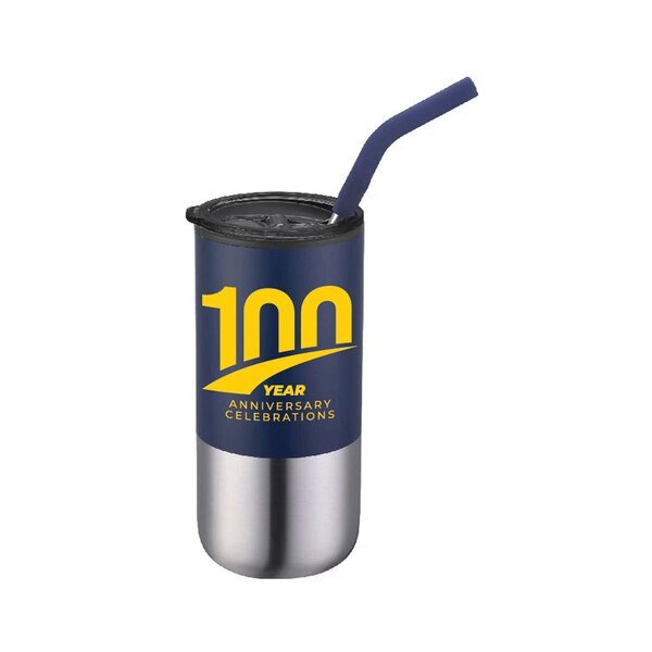 Sipster Stainless Steel Tumbler, 16oz.