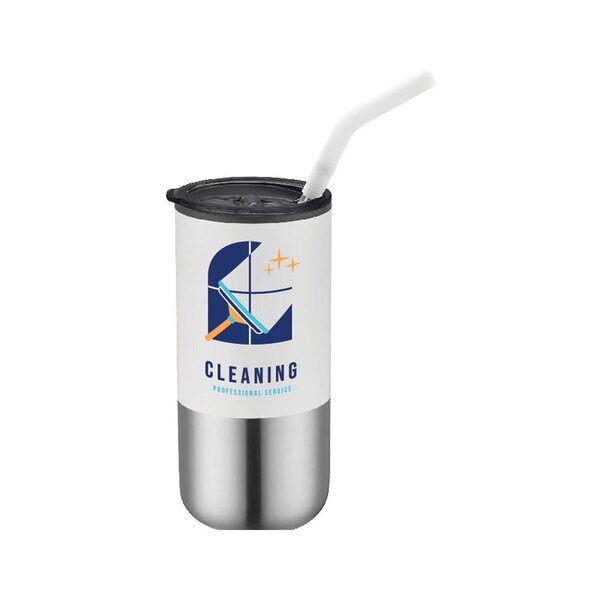 Sipster Stainless Steel Tumbler, 16oz.