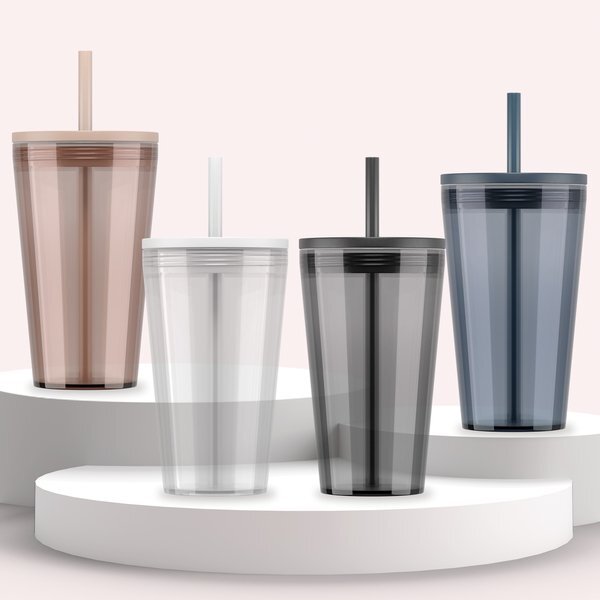 Perfect Storm Tritan™ Tumbler w/ Straw, 22oz.