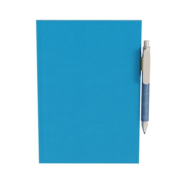 Eco All Day Bound Notebook & Pen, 6" x 9"