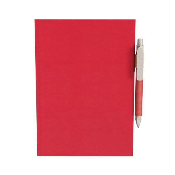 Eco All Day Bound Notebook & Pen, 6" x 9"