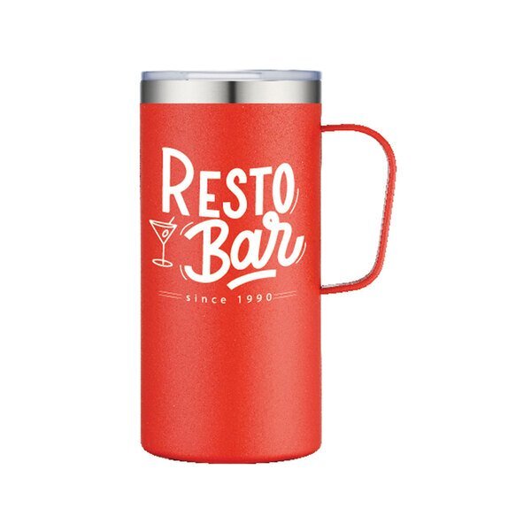 Chillmate  Double Wall Stainless Steel Mug, 24oz.