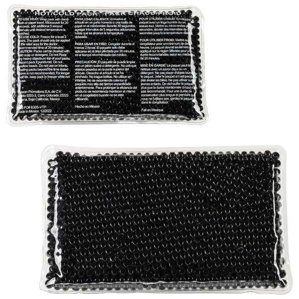 Rectangle Large Aqua Pearls™ Full Color Hot & Cold Pack