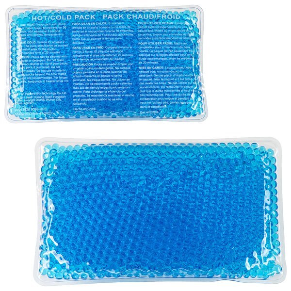 Rectangle Large Aqua Pearls™ Full Color Hot & Cold Pack