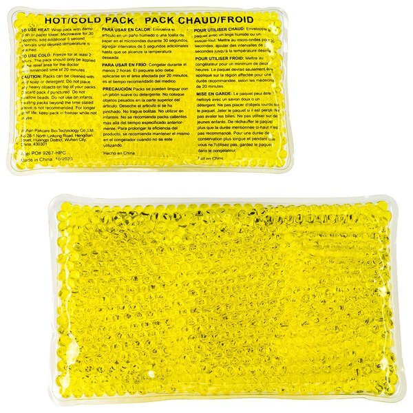 Rectangle Large Aqua Pearls™ Full Color Hot & Cold Pack