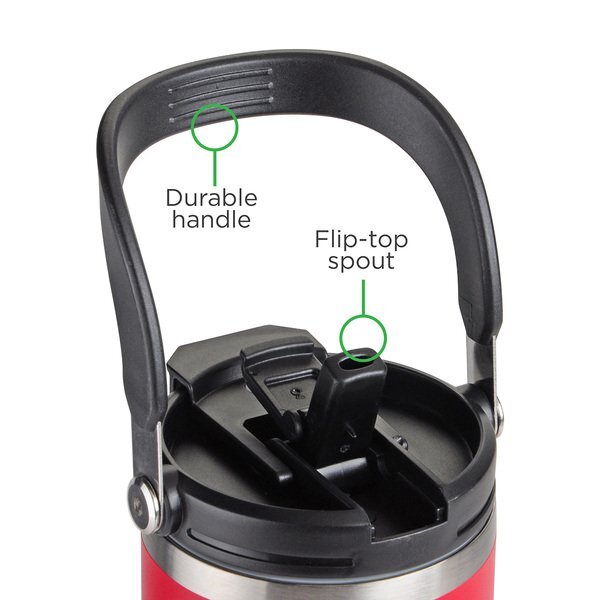 SENSO™ Venture DuoFlow Vacuum Insulated Stainless Steel Travel Bottle, 40oz.