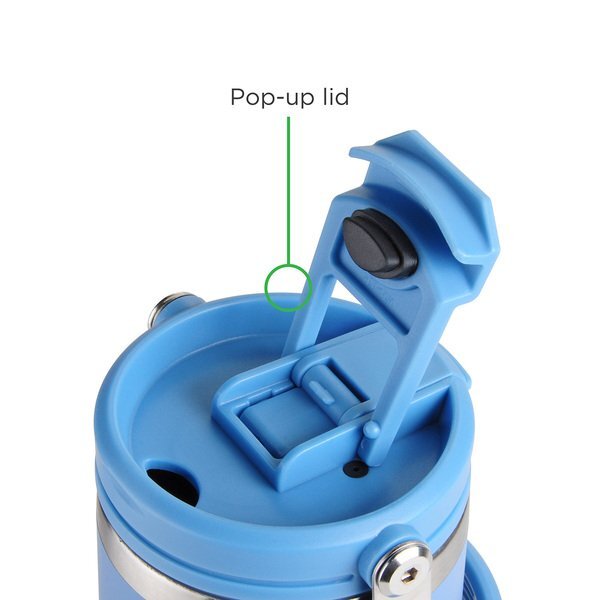 SENSO™ Venture DuoFlow Vacuum Insulated Stainless Steel Travel Bottle, 30oz.