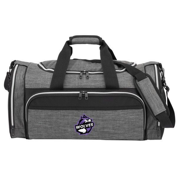Heather 600D Polyester Duffel