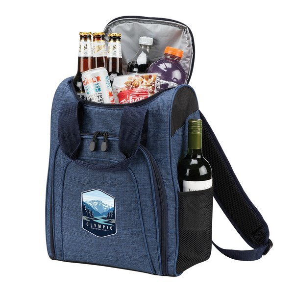 Elite 600D Polyester 24-Can Backpack Cooler