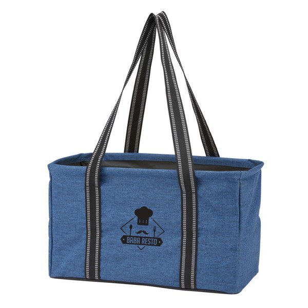 Junior Heather 600D Polyester Utility Tote