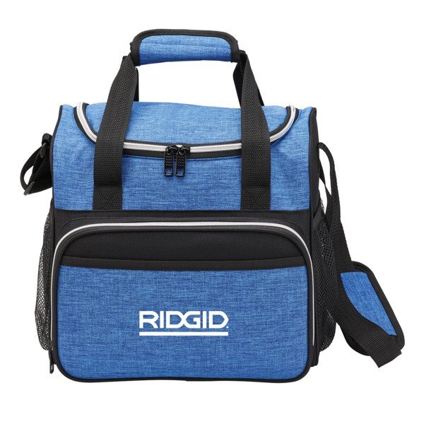 Heather 600D Polyester 24-Can Cooler