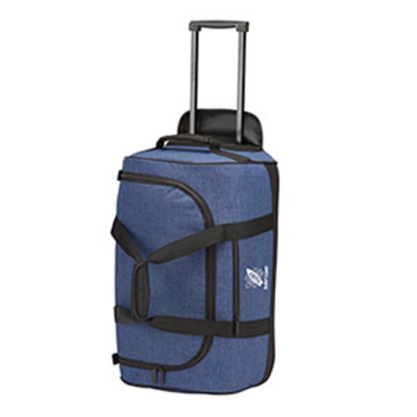 Rolling 600D Polyester Carry-On Duffel