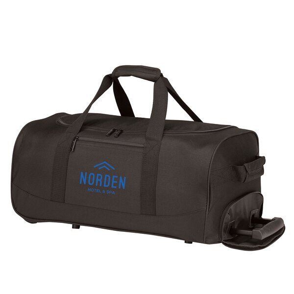 Rolling 600D Polyester Carry-On Duffel