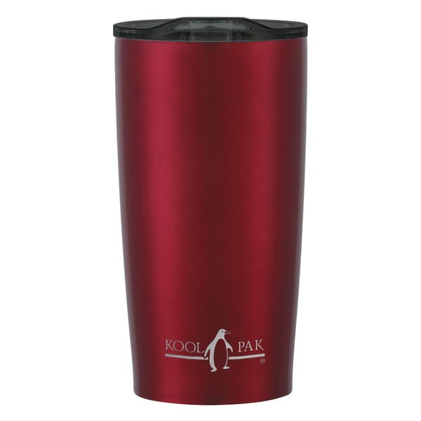 Kool Pak® Double Wall Stainless Steel Tumbler, 20oz.