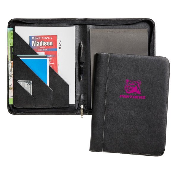Madison Ultra-Hide Zippered Padfolio