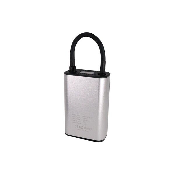 Portable Tire Inflator with Light & Power Bank