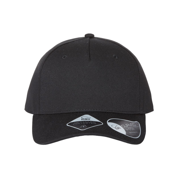 Atlantis® Sustainable Recycled Poly Twill Five-Panel Cap